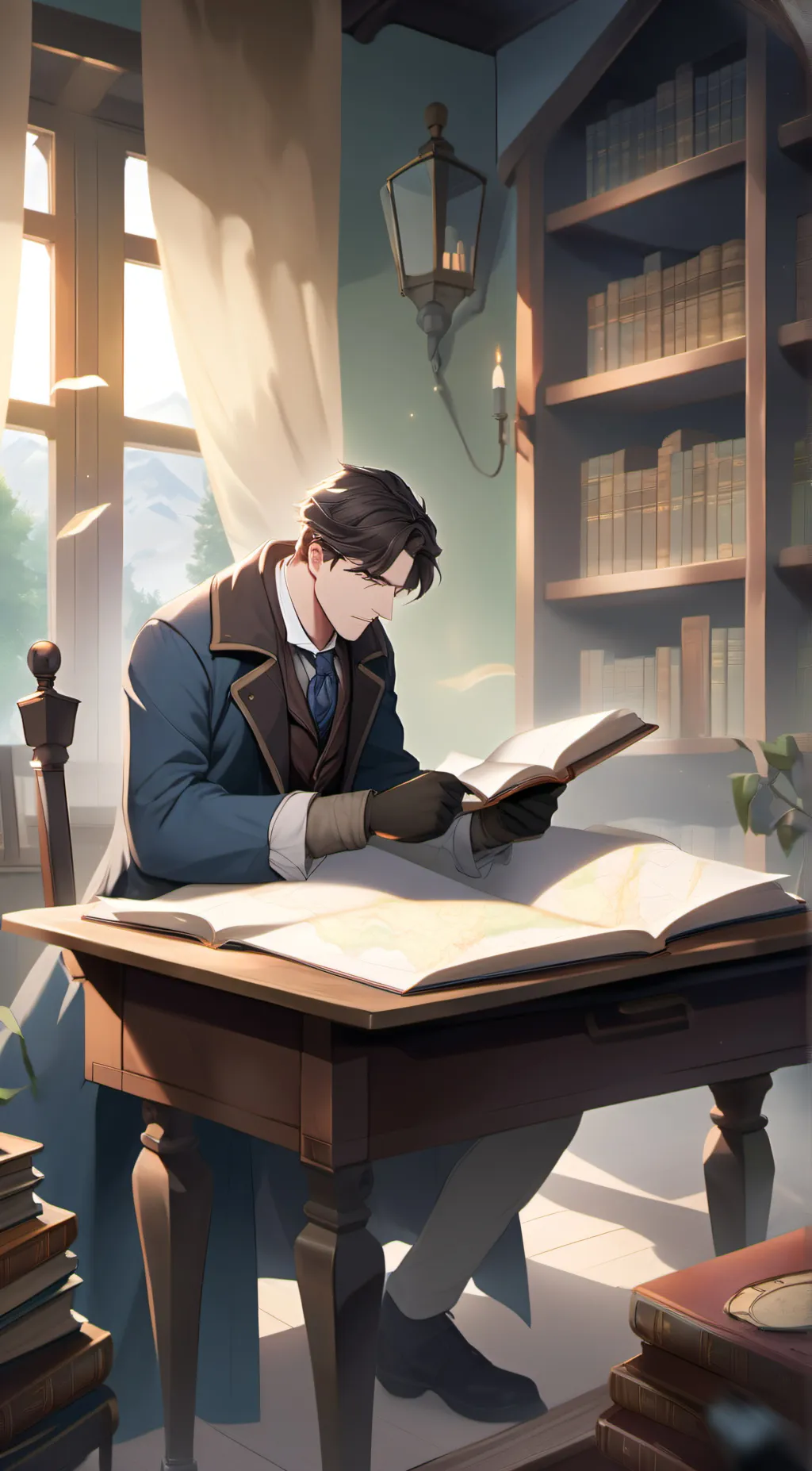 ai character: Ethan background