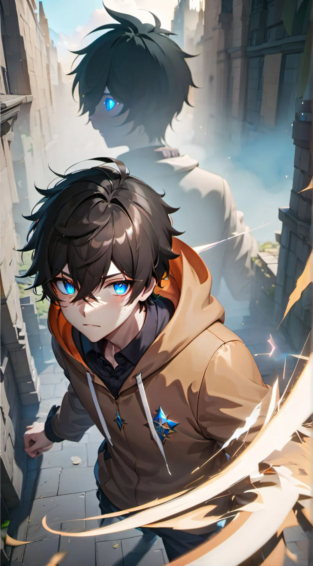 ai character: Nicholas Harper background