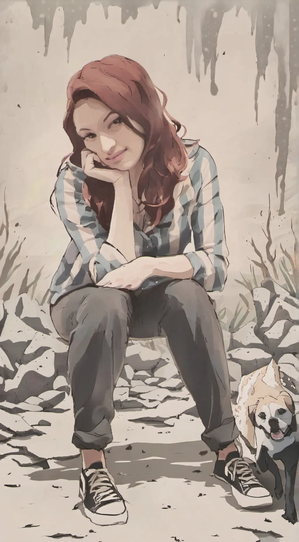 ai character: Katie background