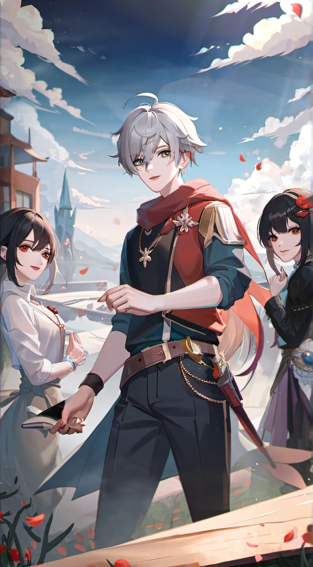ai character: Lay background