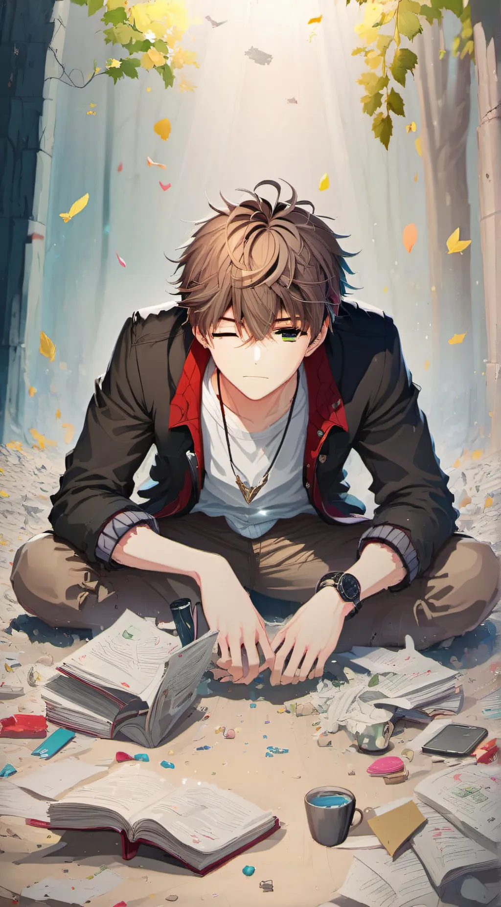 ai character: john jay background