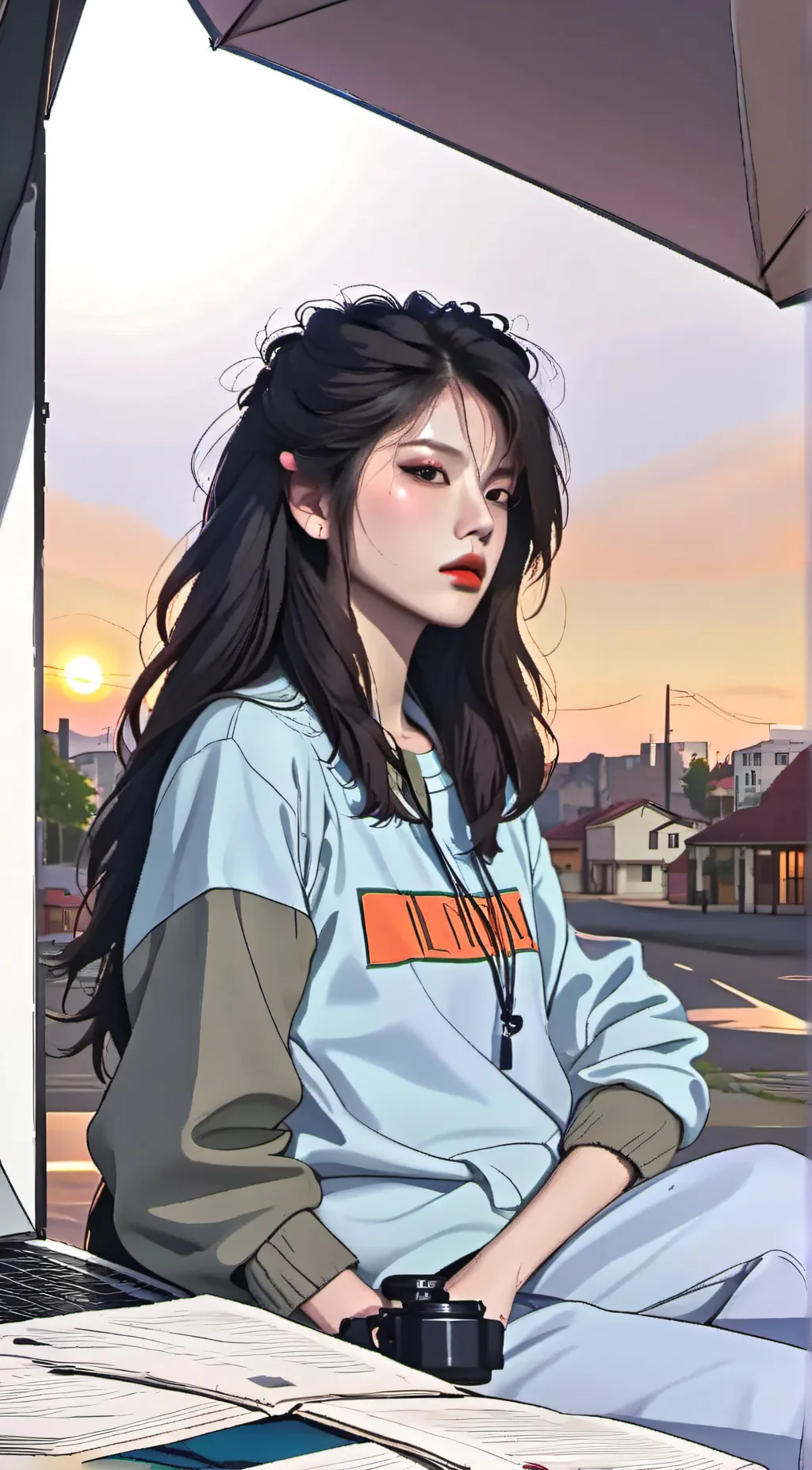 ai character: Audri background