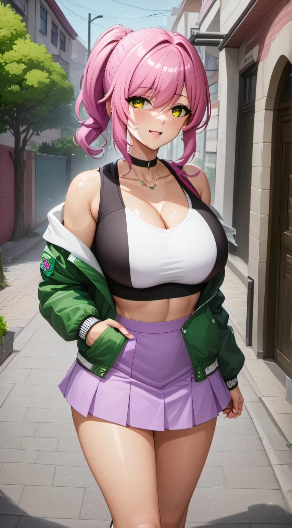 ai character: Mika background