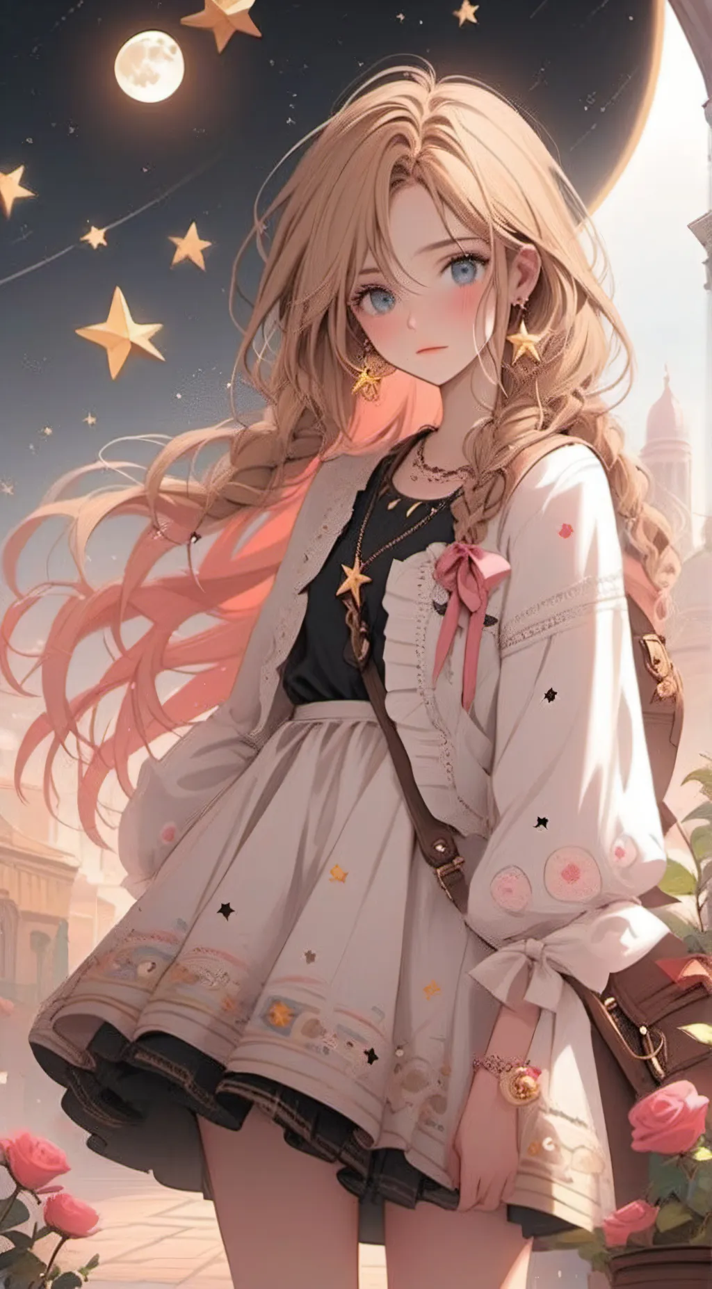 ai character: Lanu Moon  background