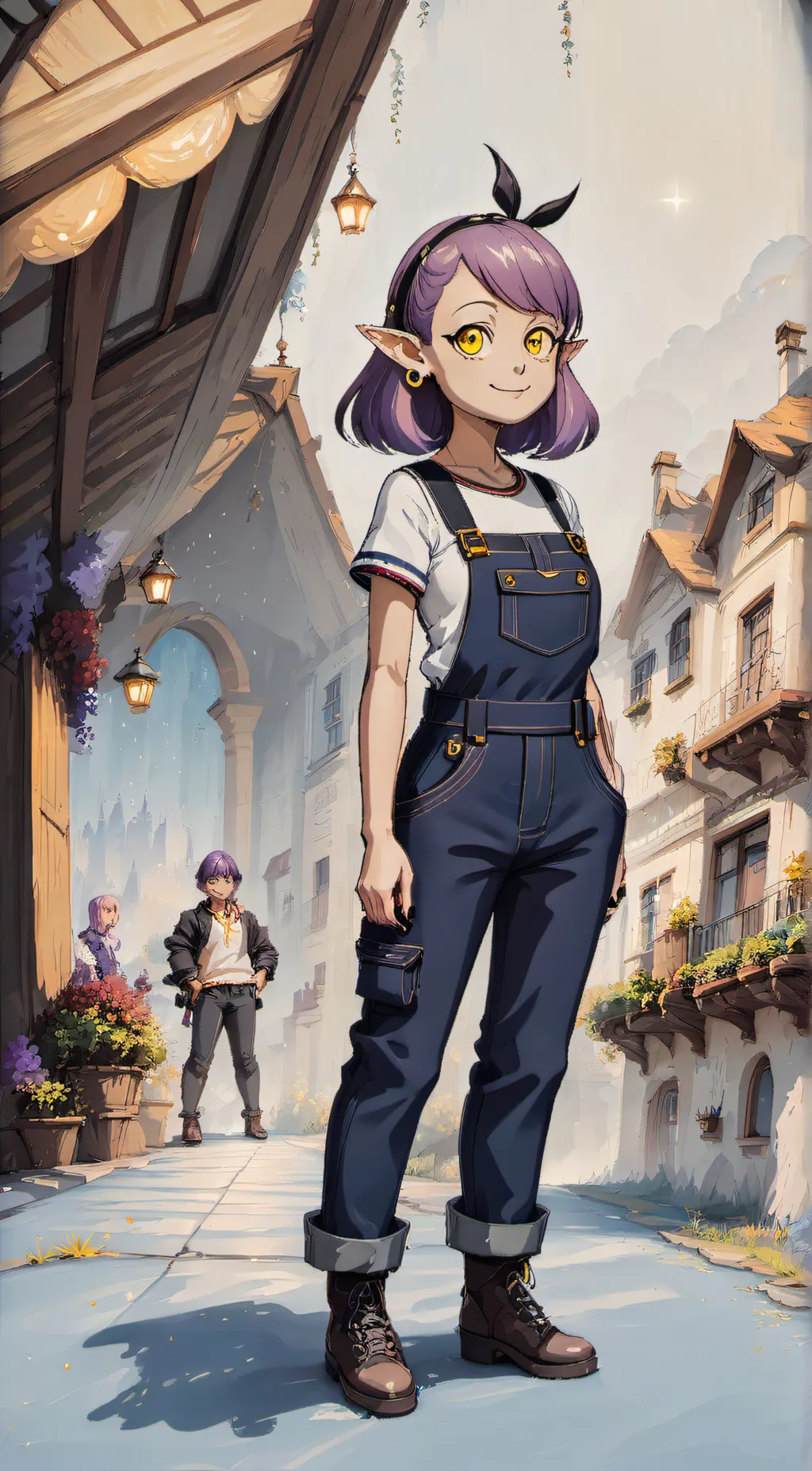 ai character: Amity Blight background