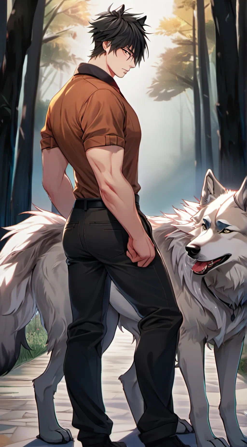 ai character: Lucas background