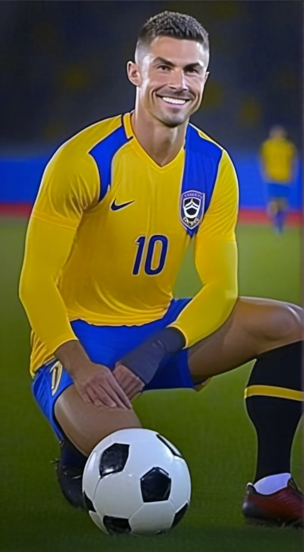 ai character: Cristiano background