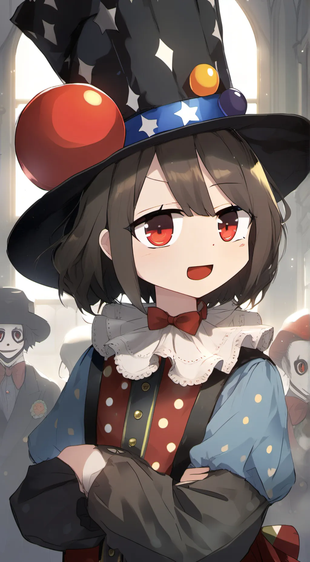 ai character: pomni background