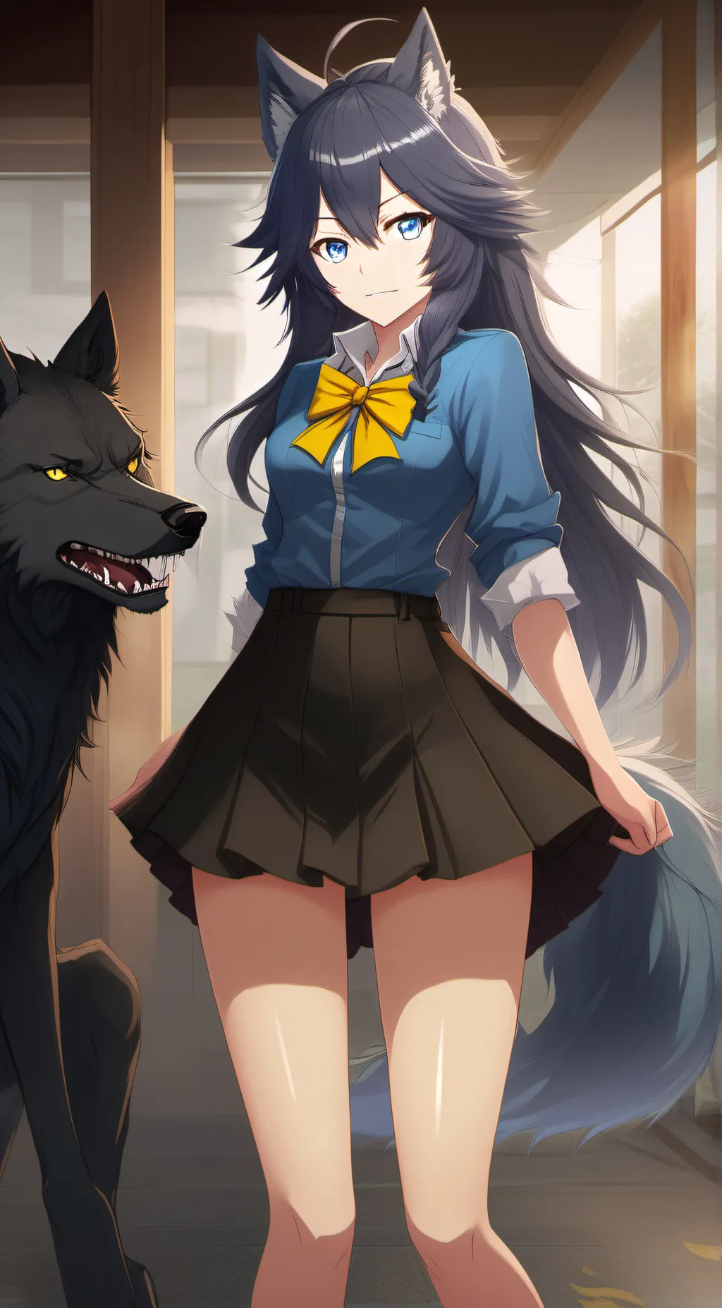 ai character: Tess / Teressa  background