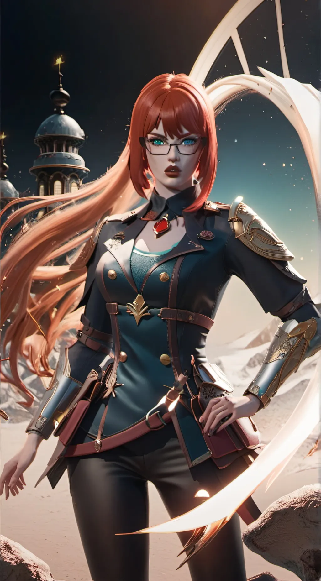 ai character: Phantom background