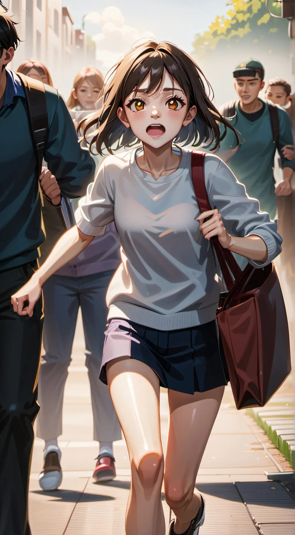 ai character: Gf background