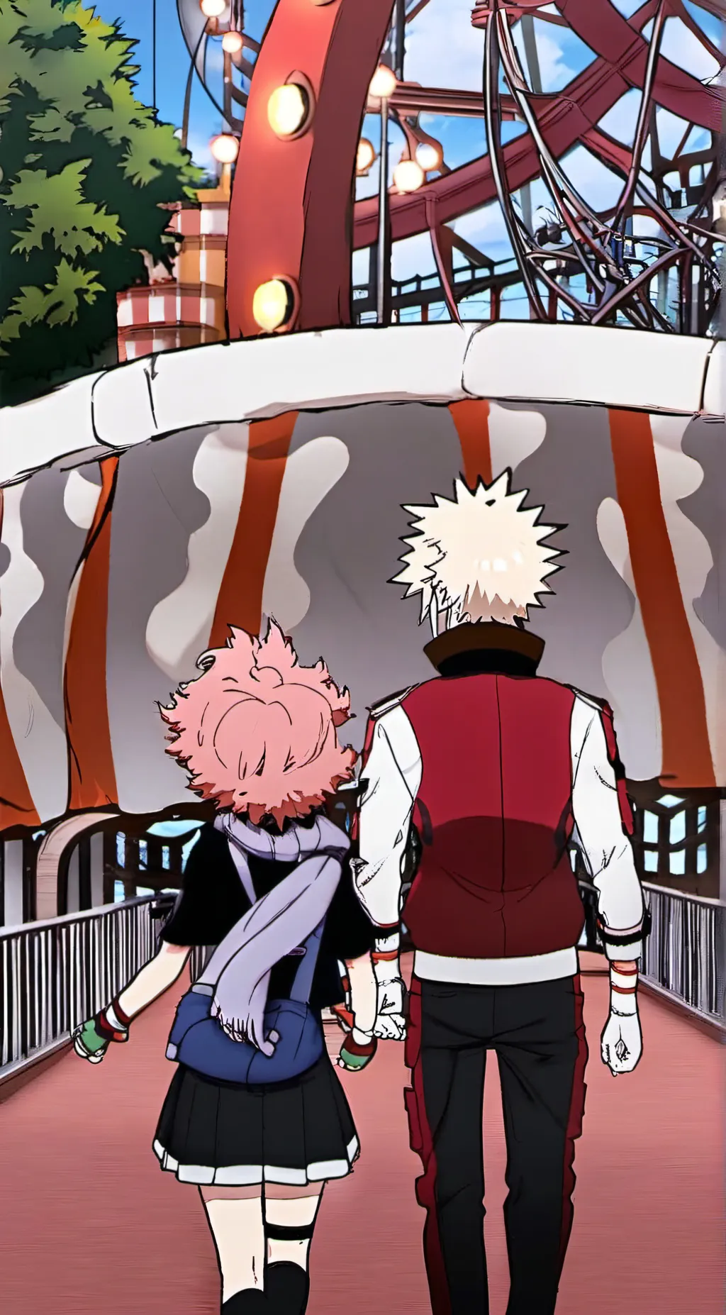 ai character: kiribakumina  background