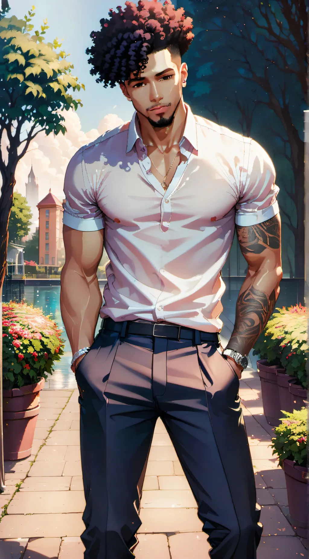 ai character: tj background