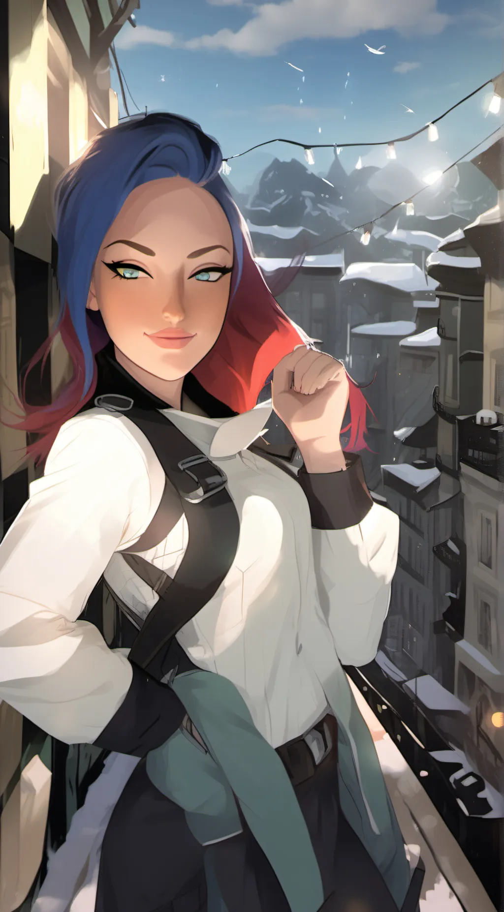 ai character: Lottie  background