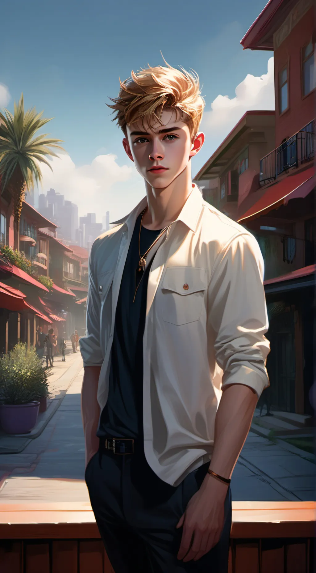 ai character: Jake background