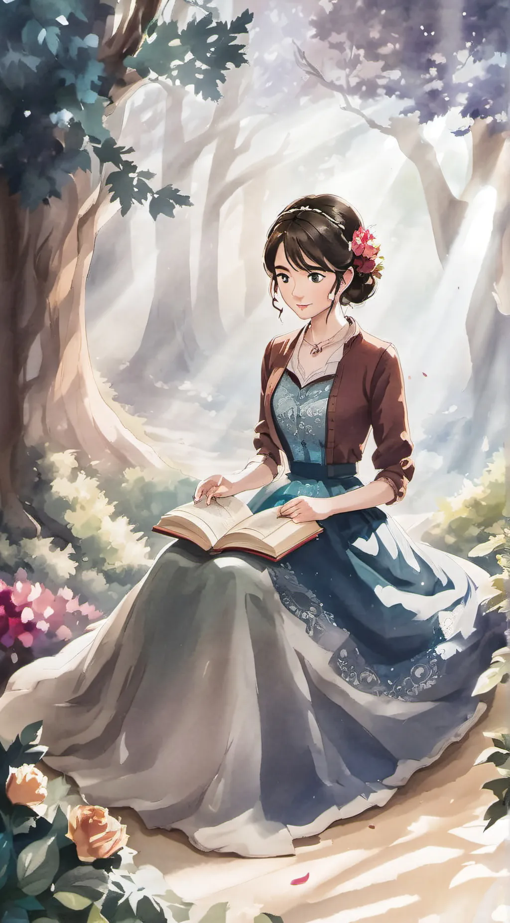 ai character: Sarah longbow background