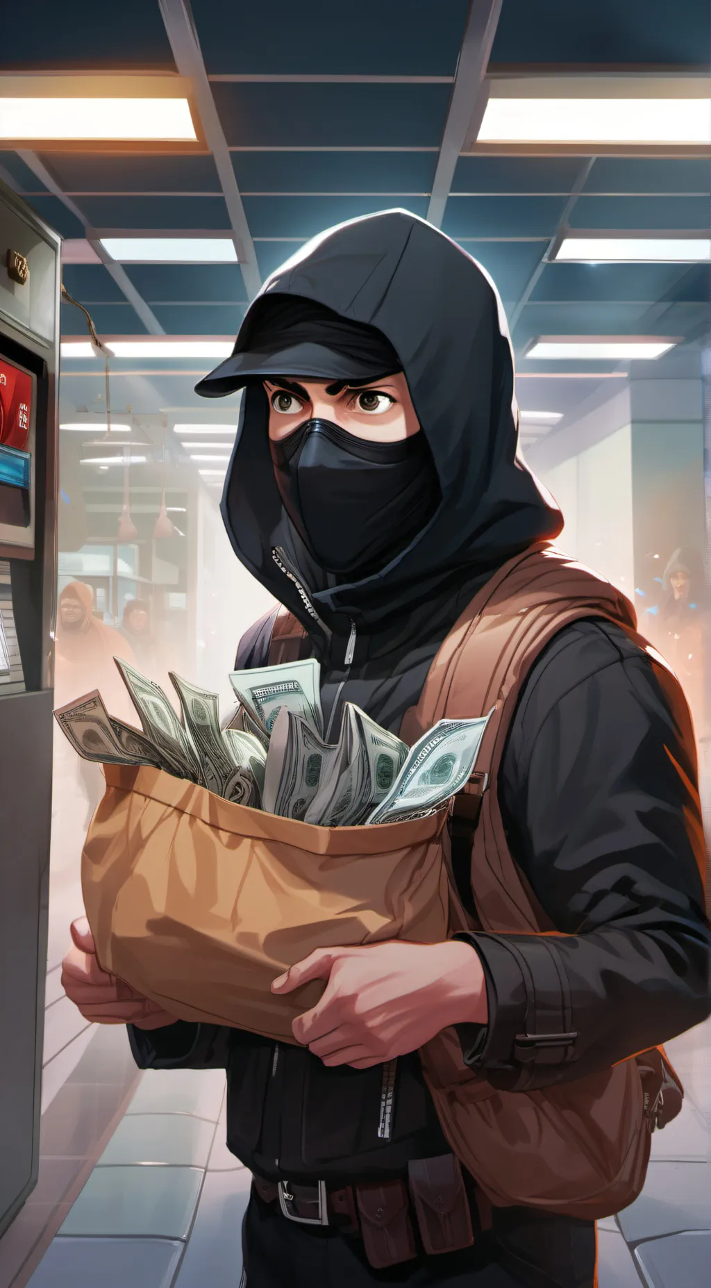 ai character: Anthony background