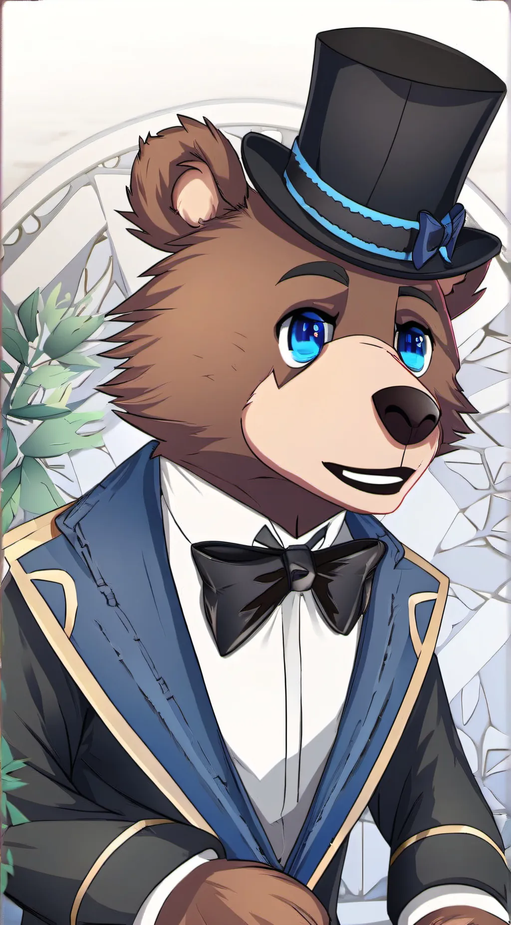 ai character: Freddy fazballs background