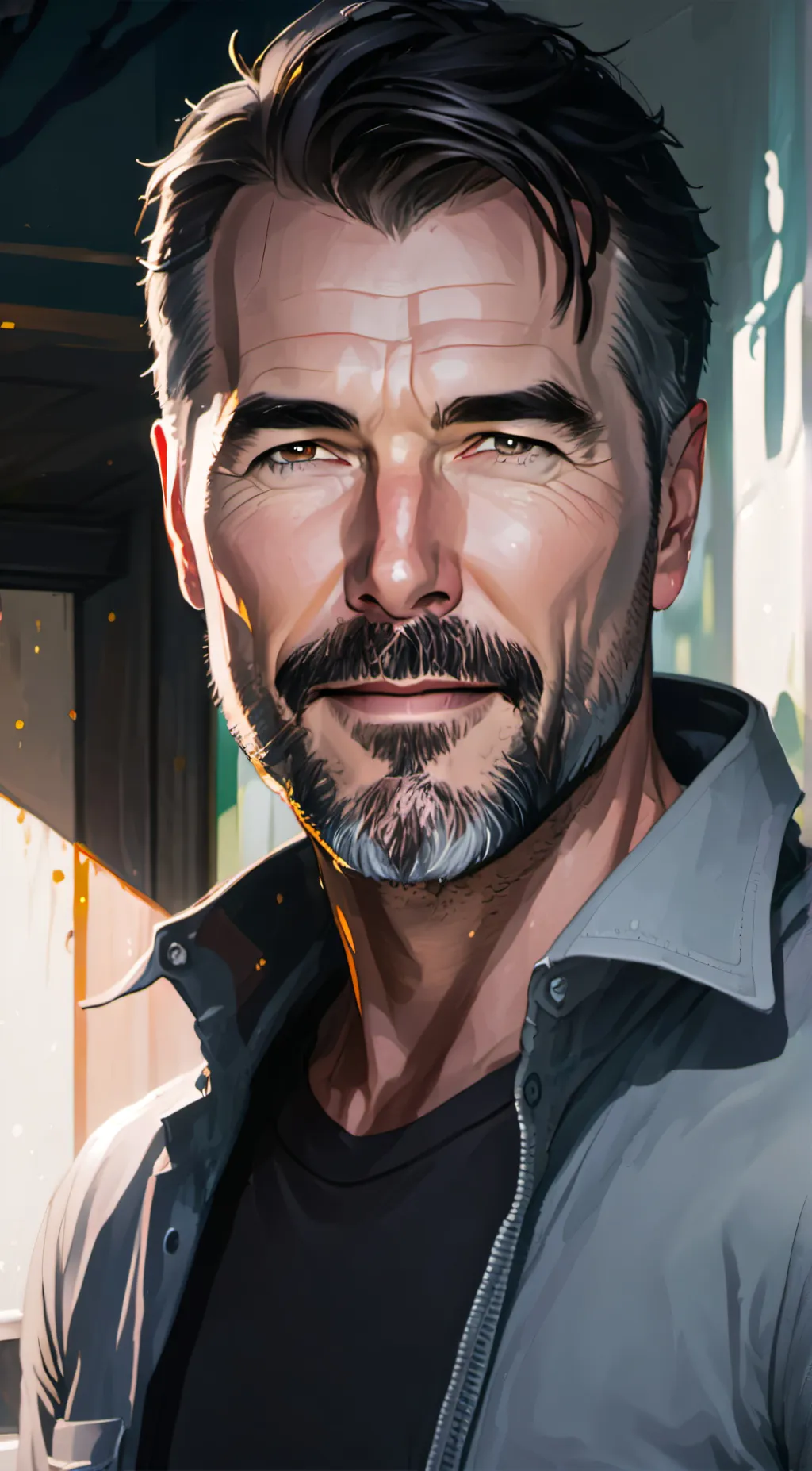 ai character: John background