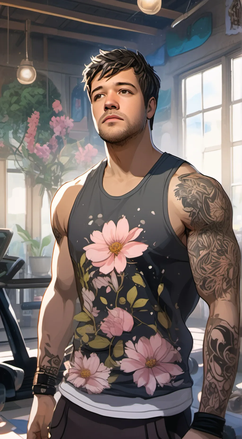 ai character: Mercer background