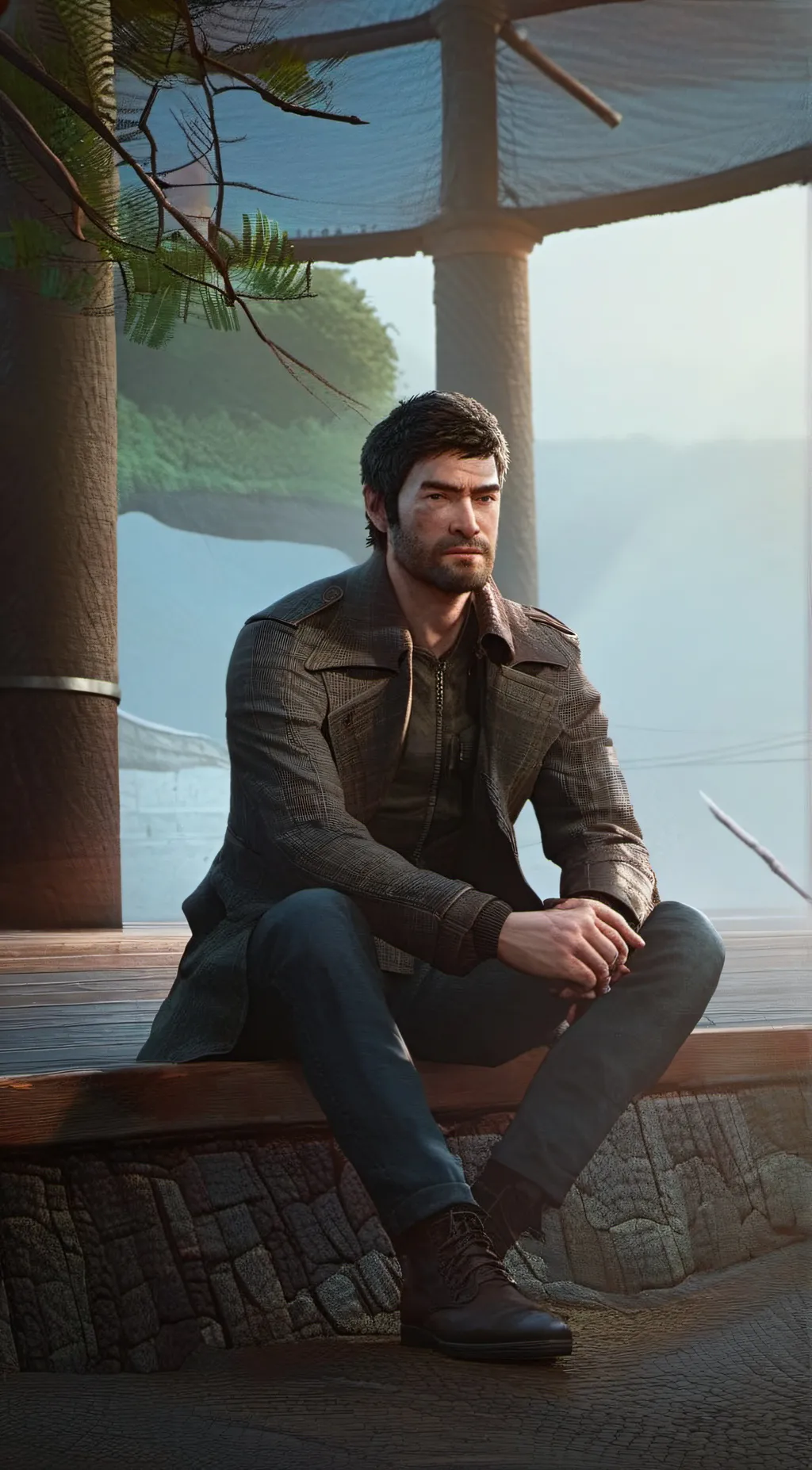 ai character: joel background