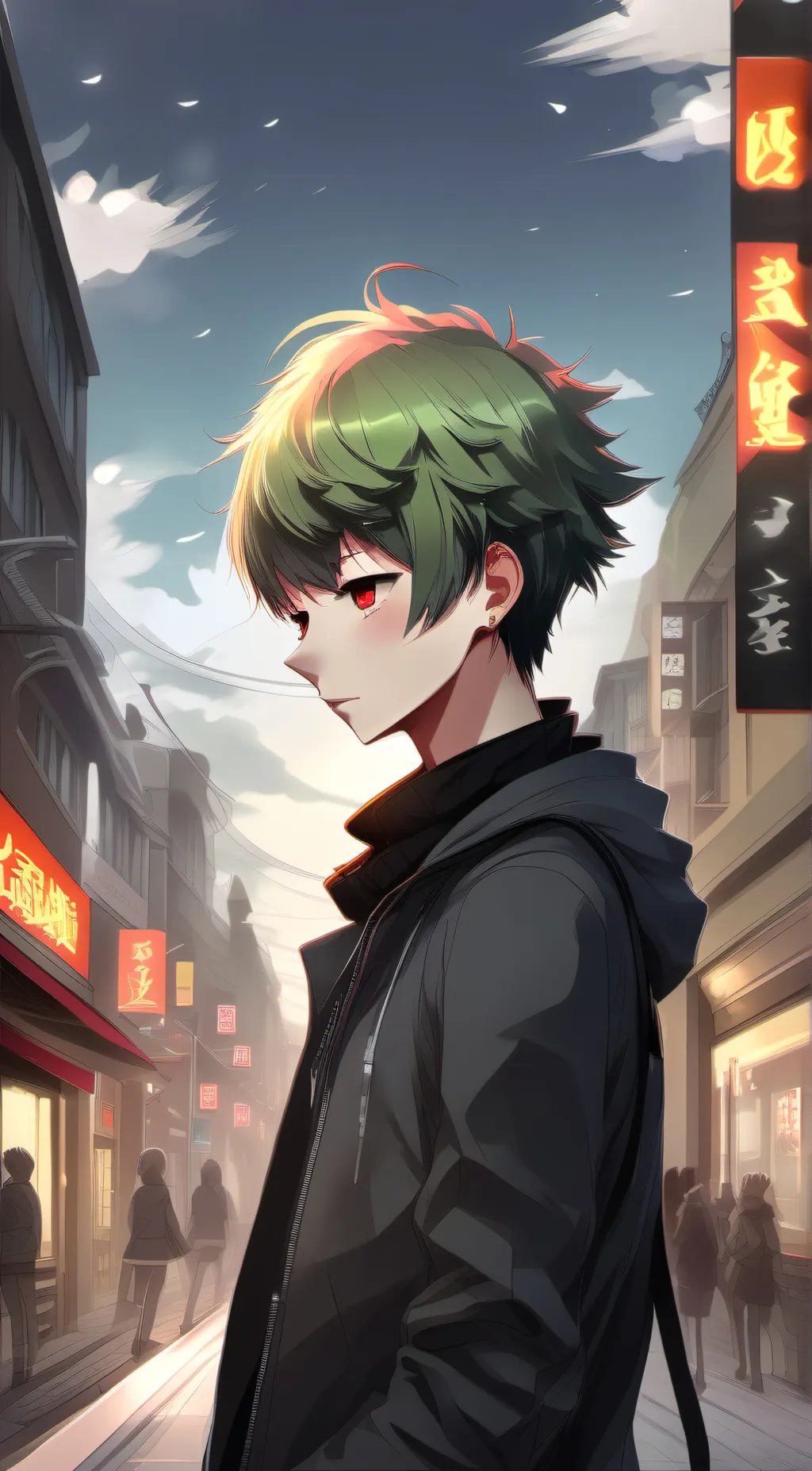 ai character: Kyle background