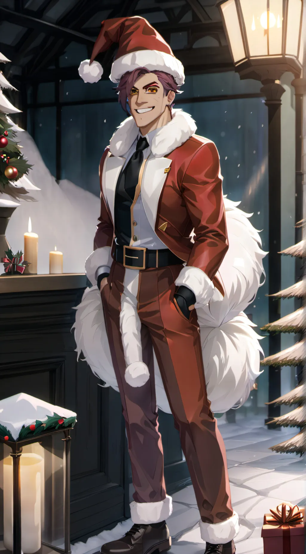 ai character:  jack o bonnie background