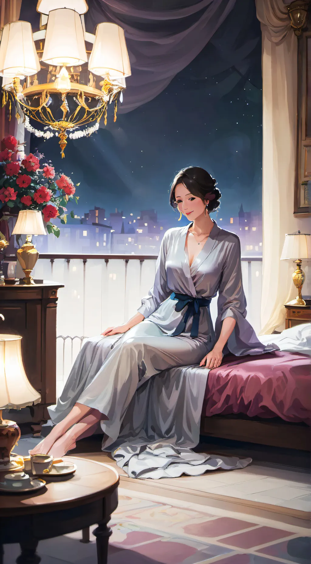 ai character: jenn background