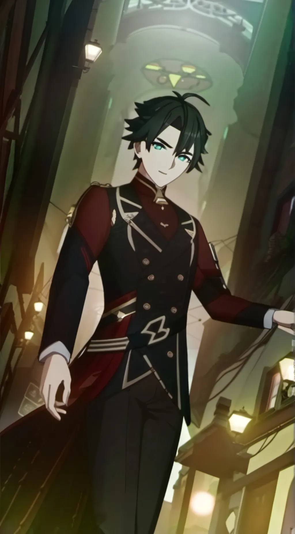 ai character: Leo background