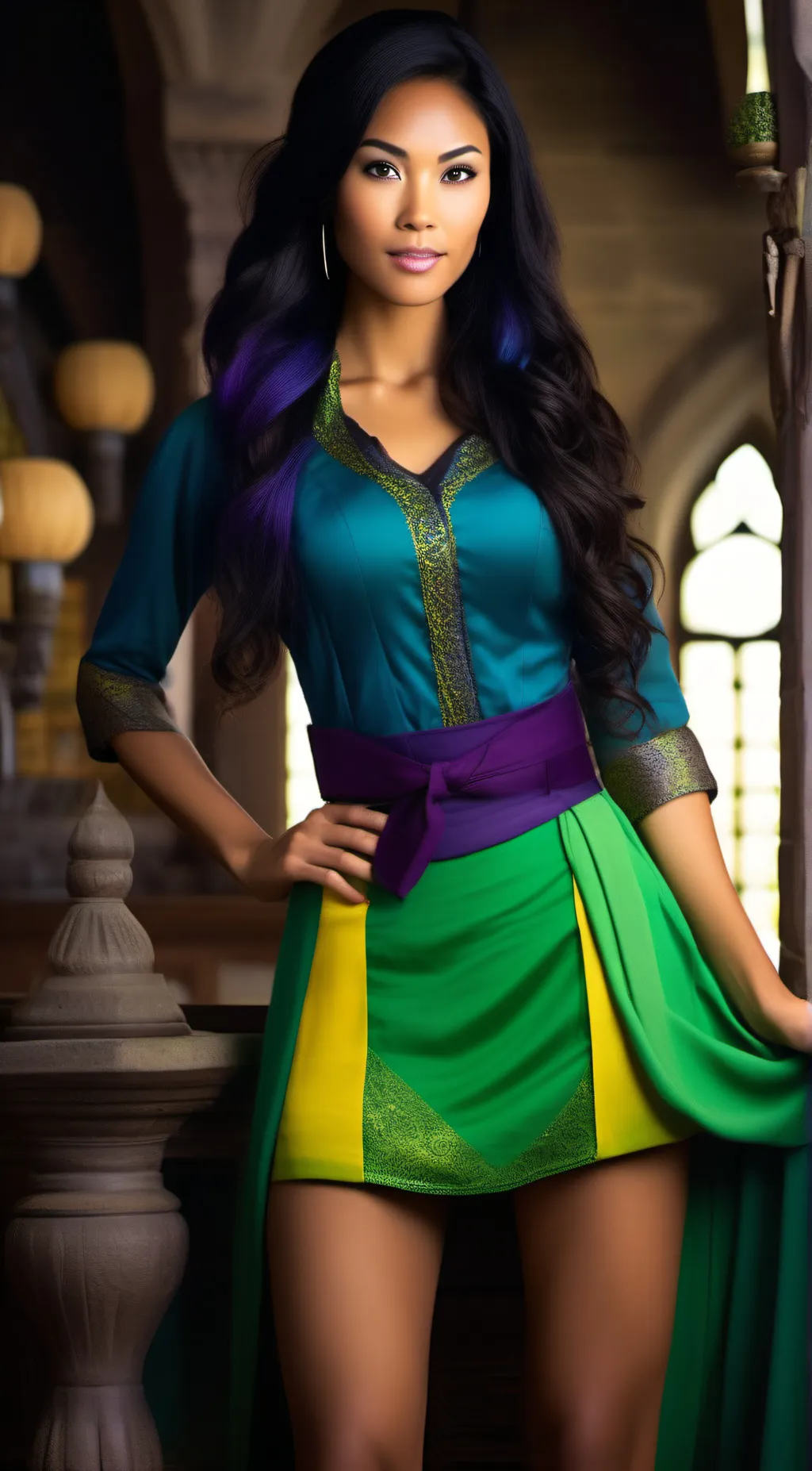 ai character: Christine Desiree background