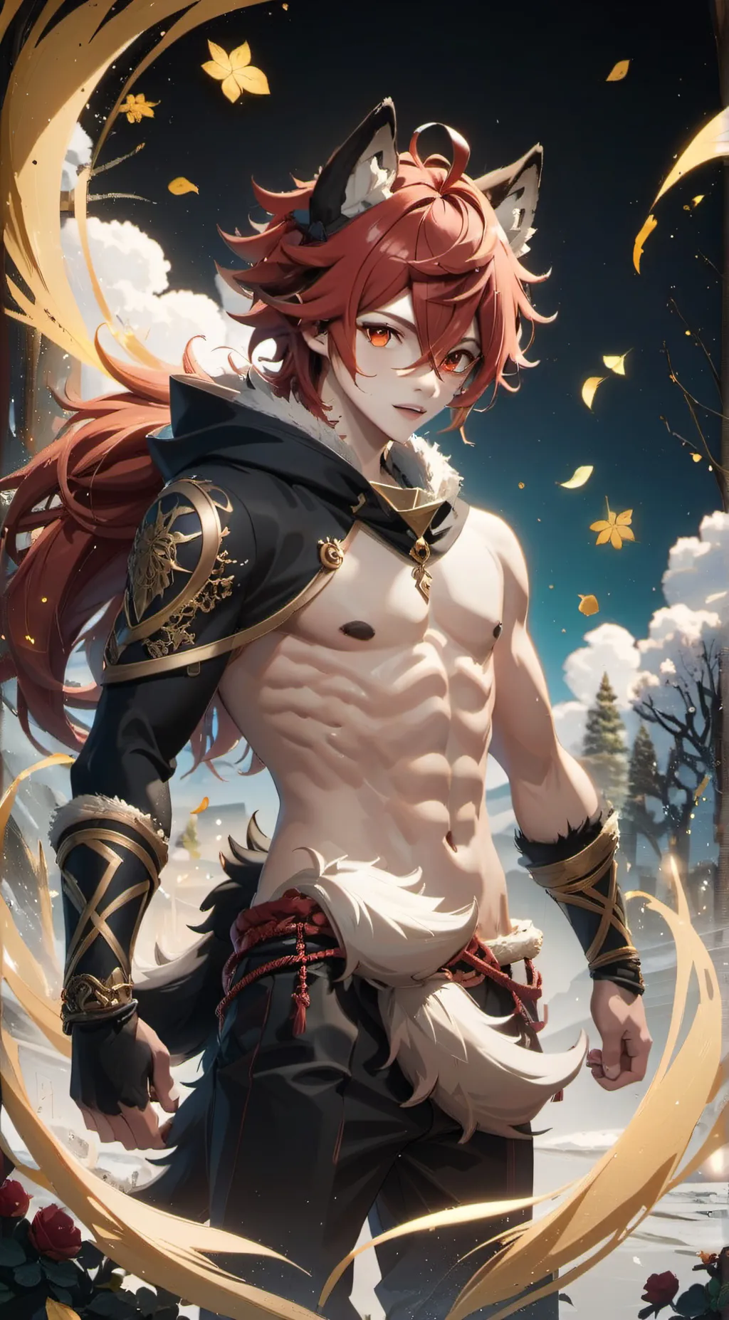 ai character: simon background
