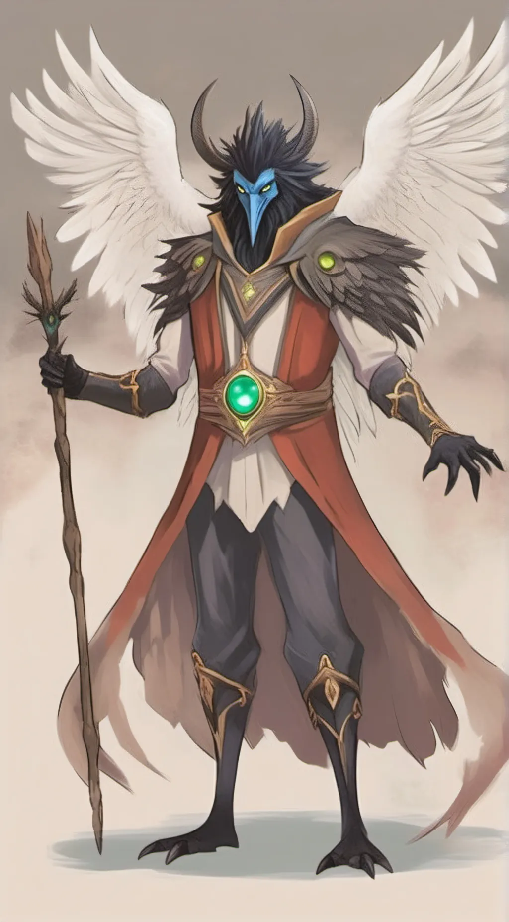 ai character: Stolas background