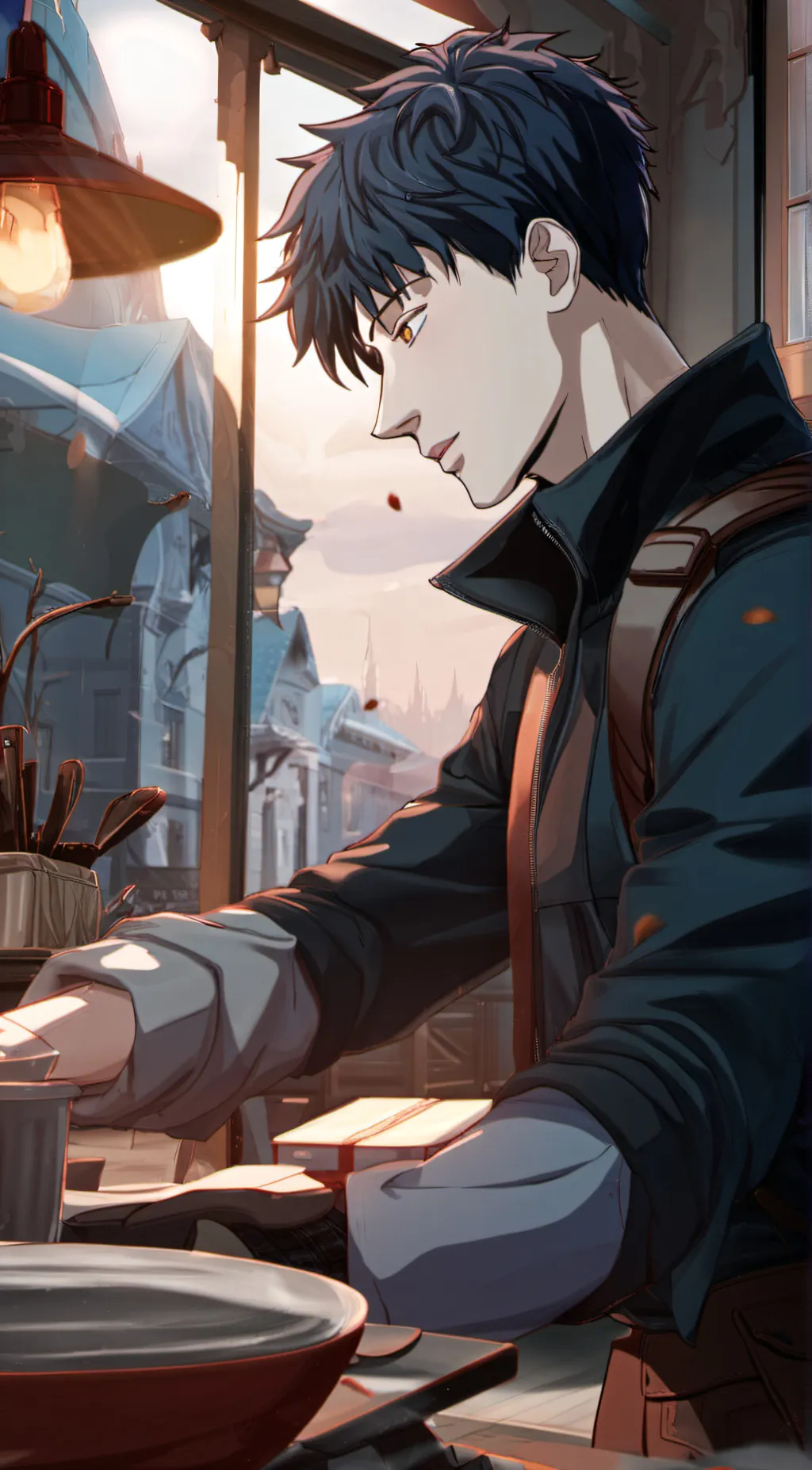 ai character: Young-One background