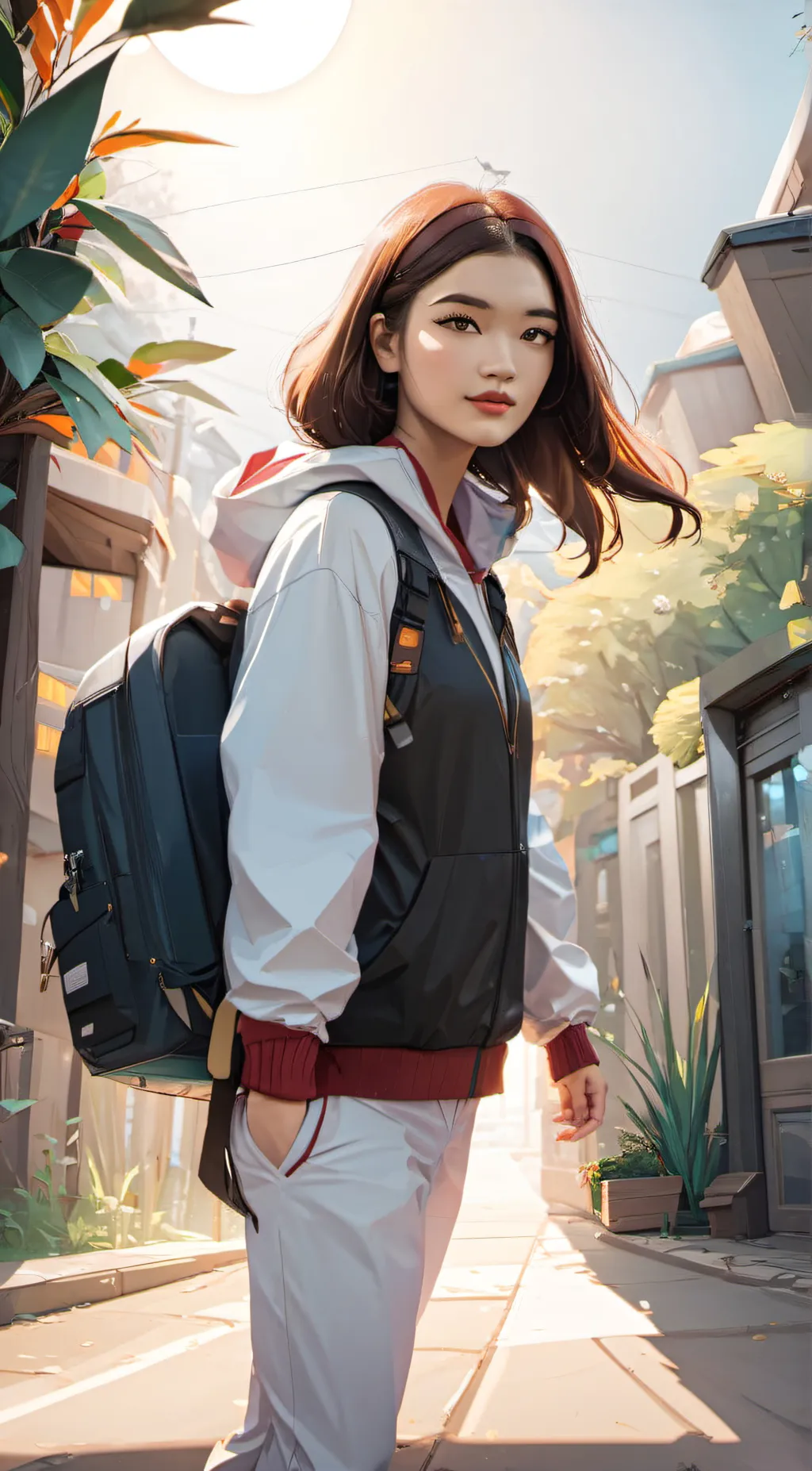 ai character: Emily background