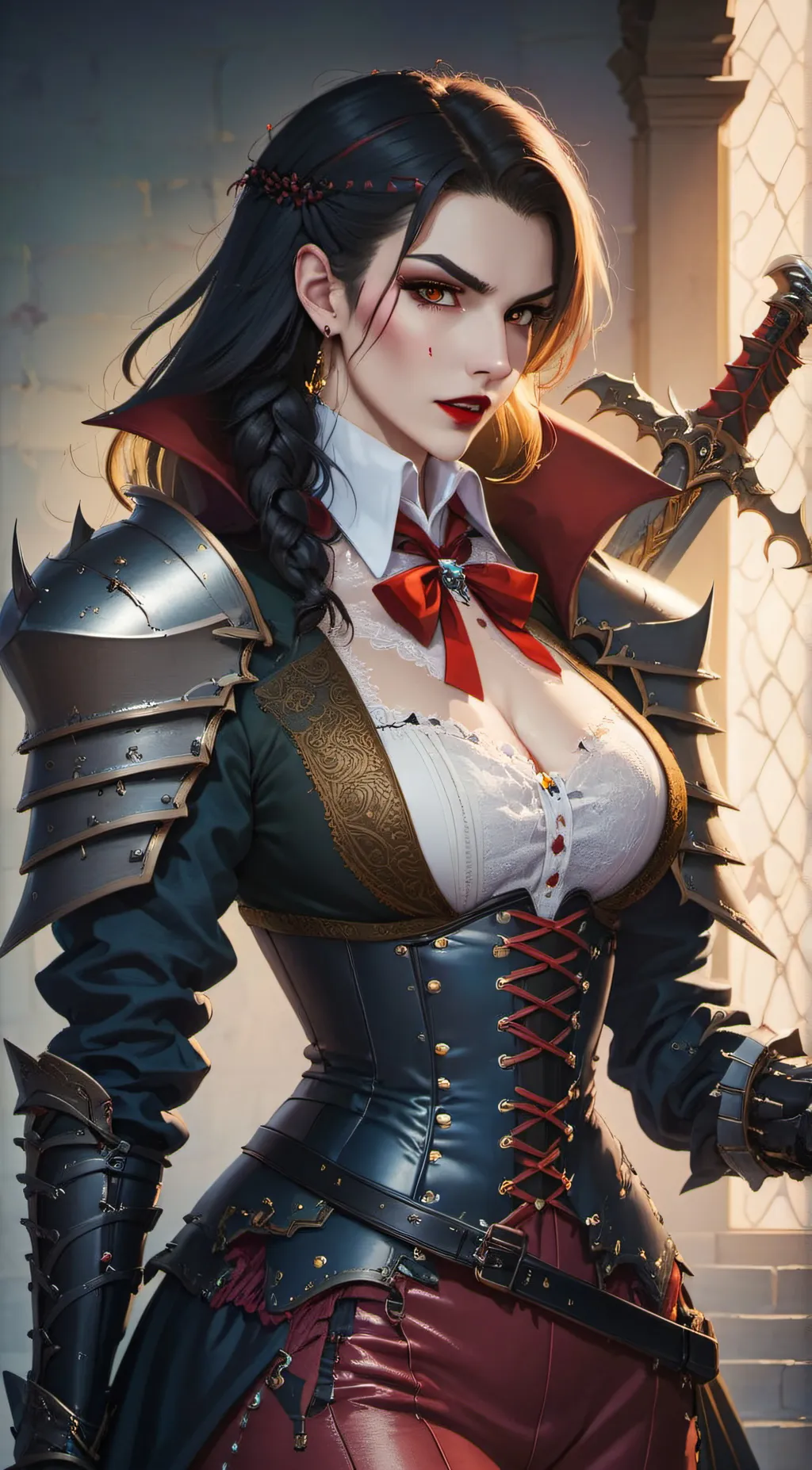 ai character: Ludmiliana background