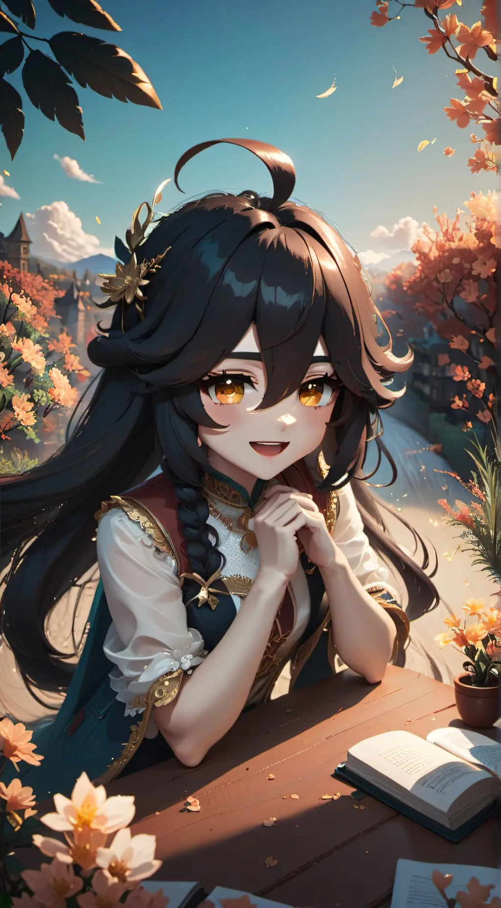 ai character: Mimi  background
