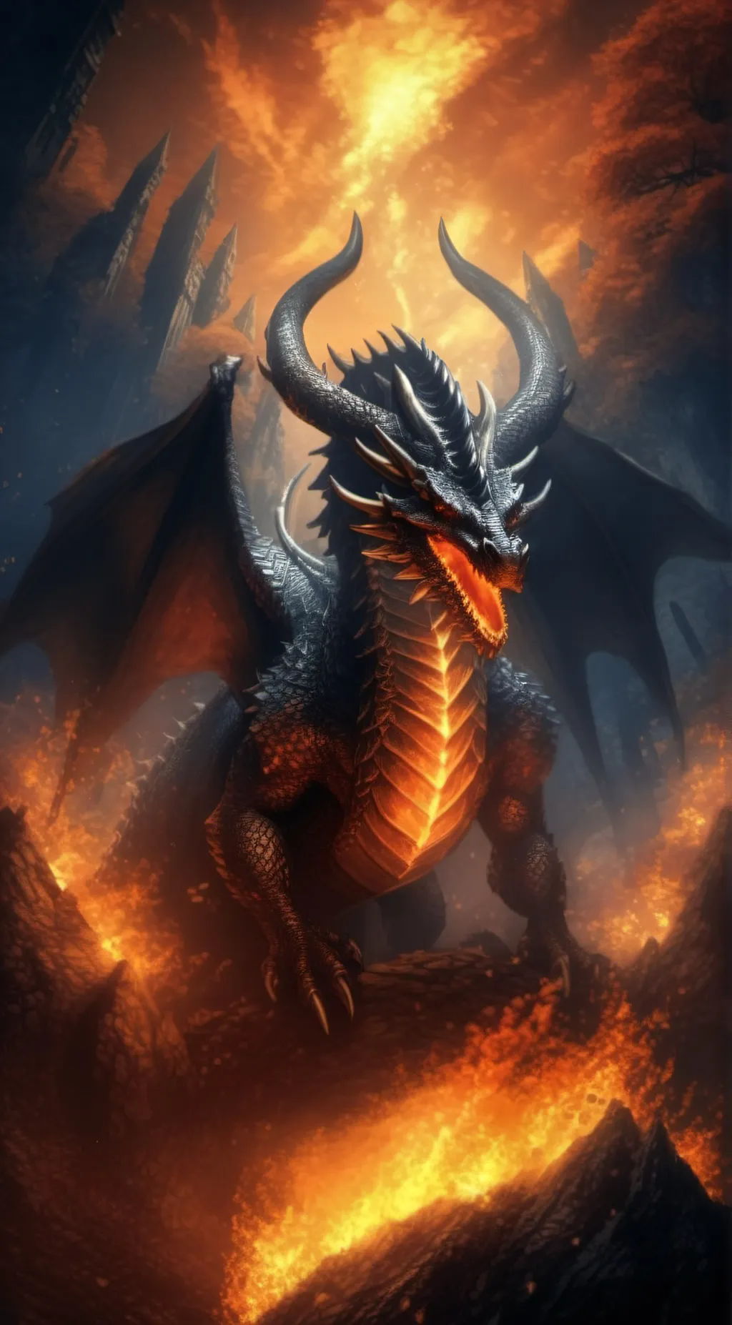 ai character: The dragon lord background