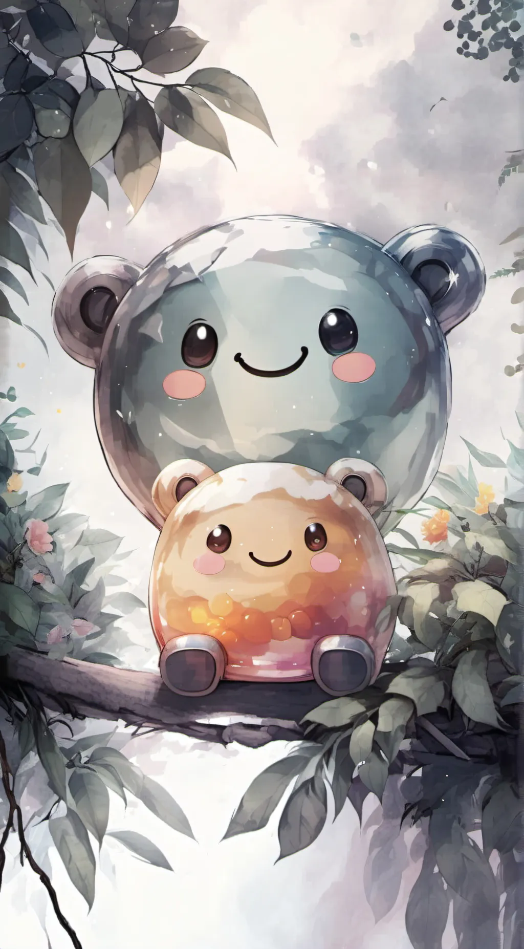 ai character: Gummies background
