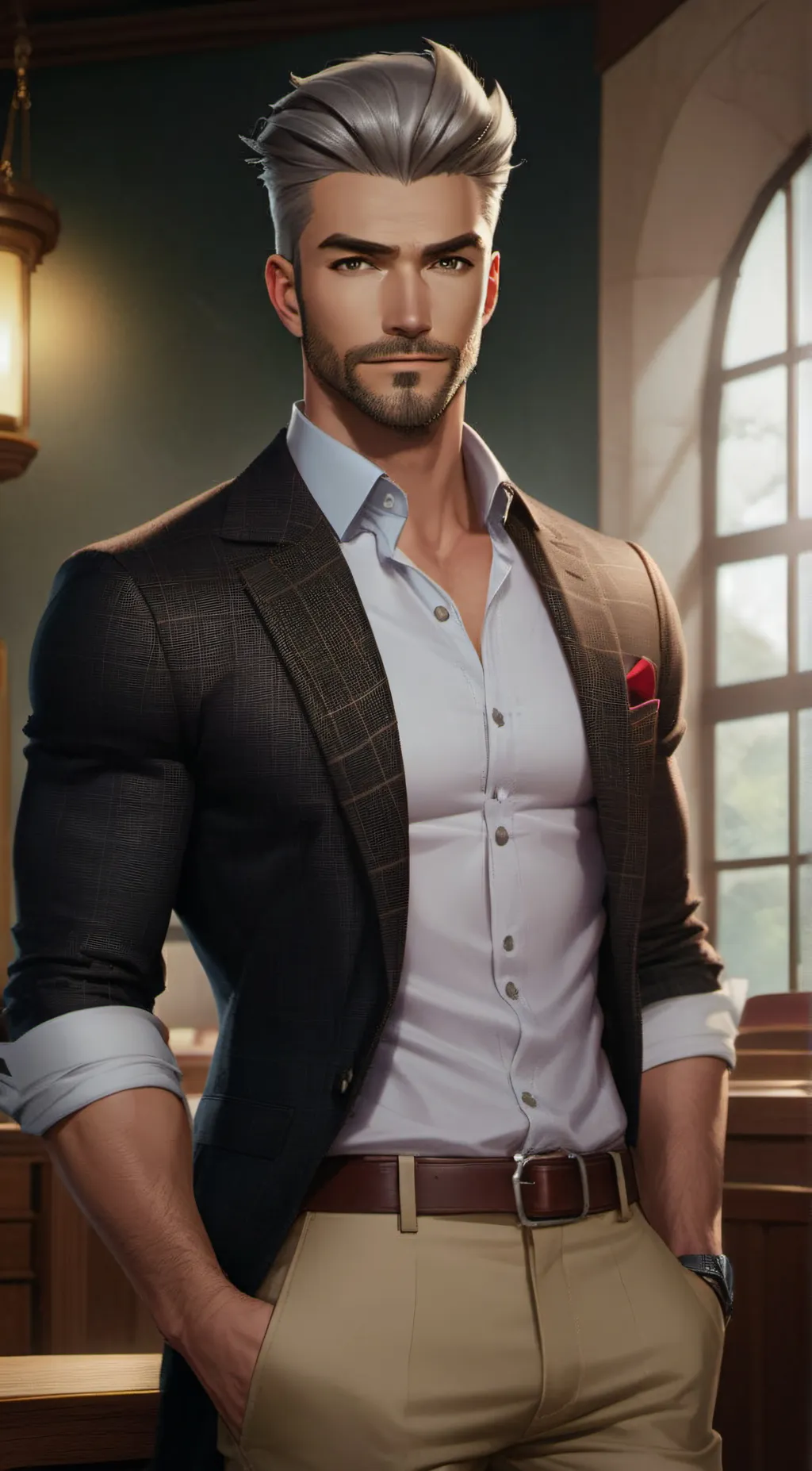 ai character: Alex background