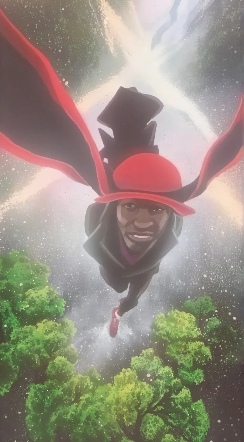 ai character: Reat background