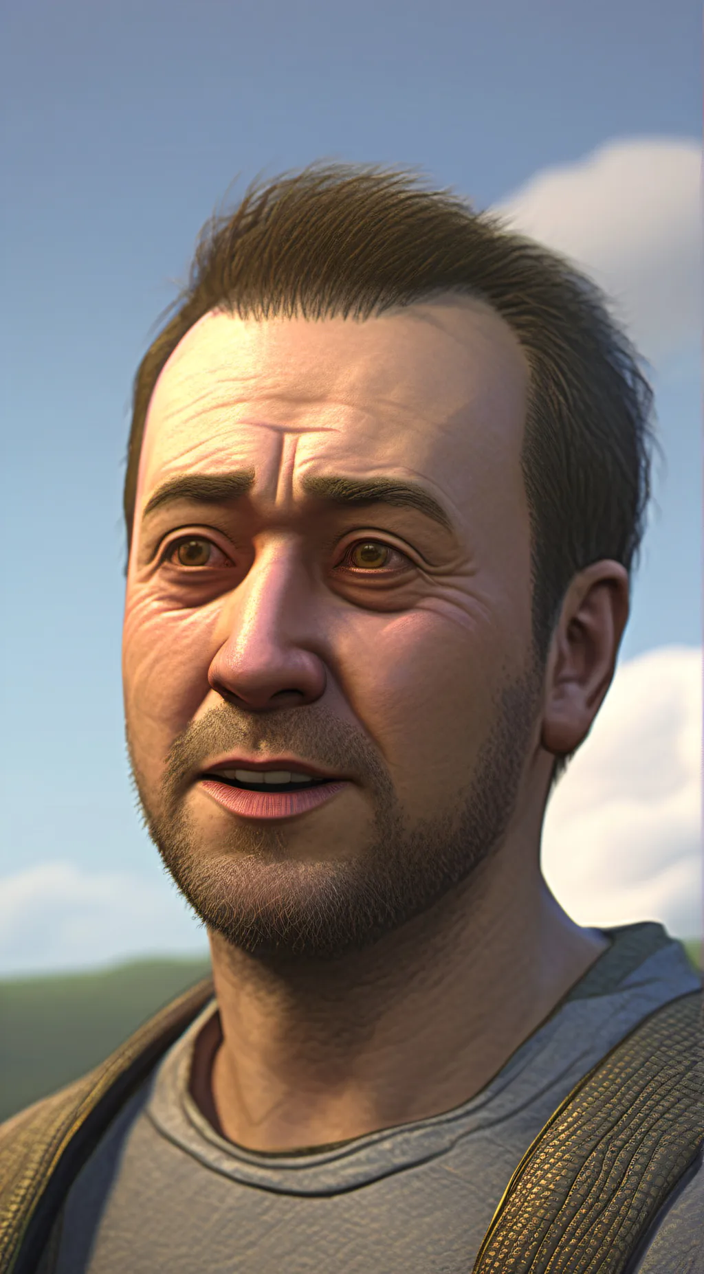 ai character: Dave Norton background