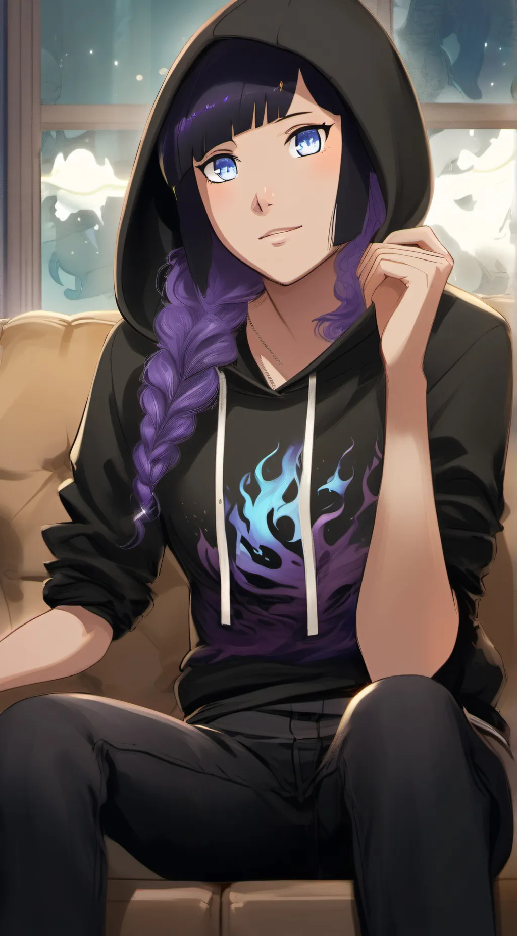 ai character: Aria background