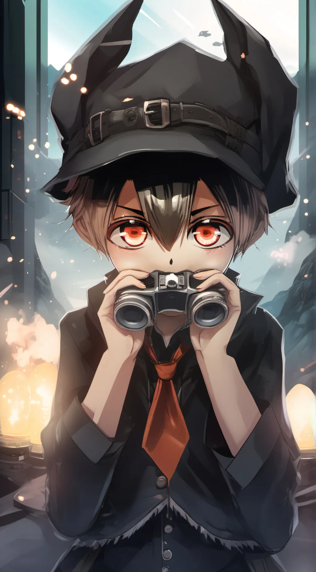 ai character:  hanako-san  background
