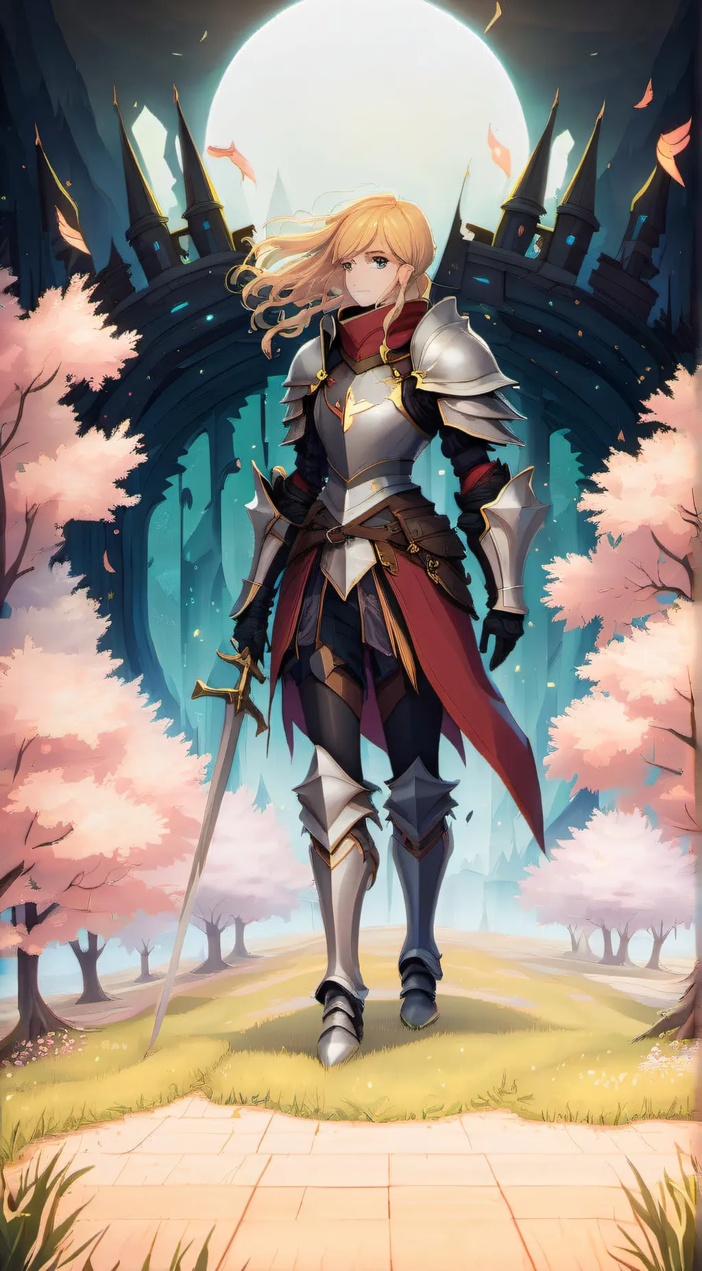 ai character: Future Knight background