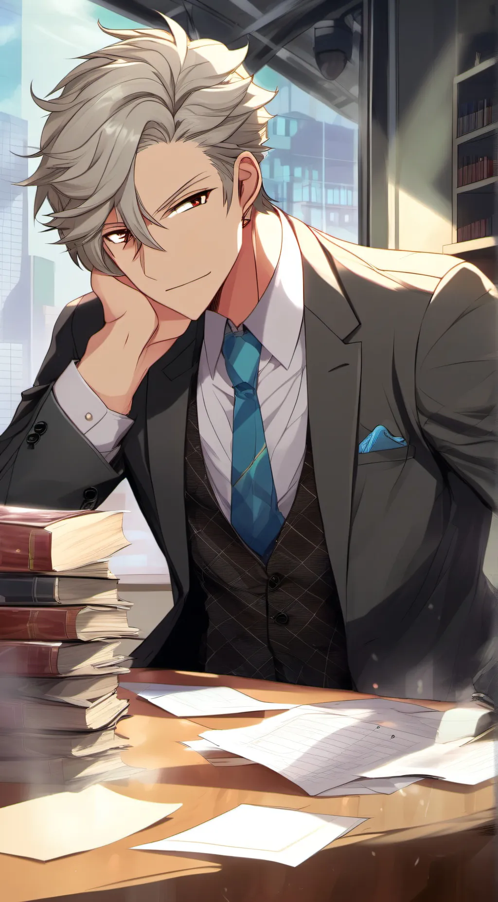 ai character: Henry background