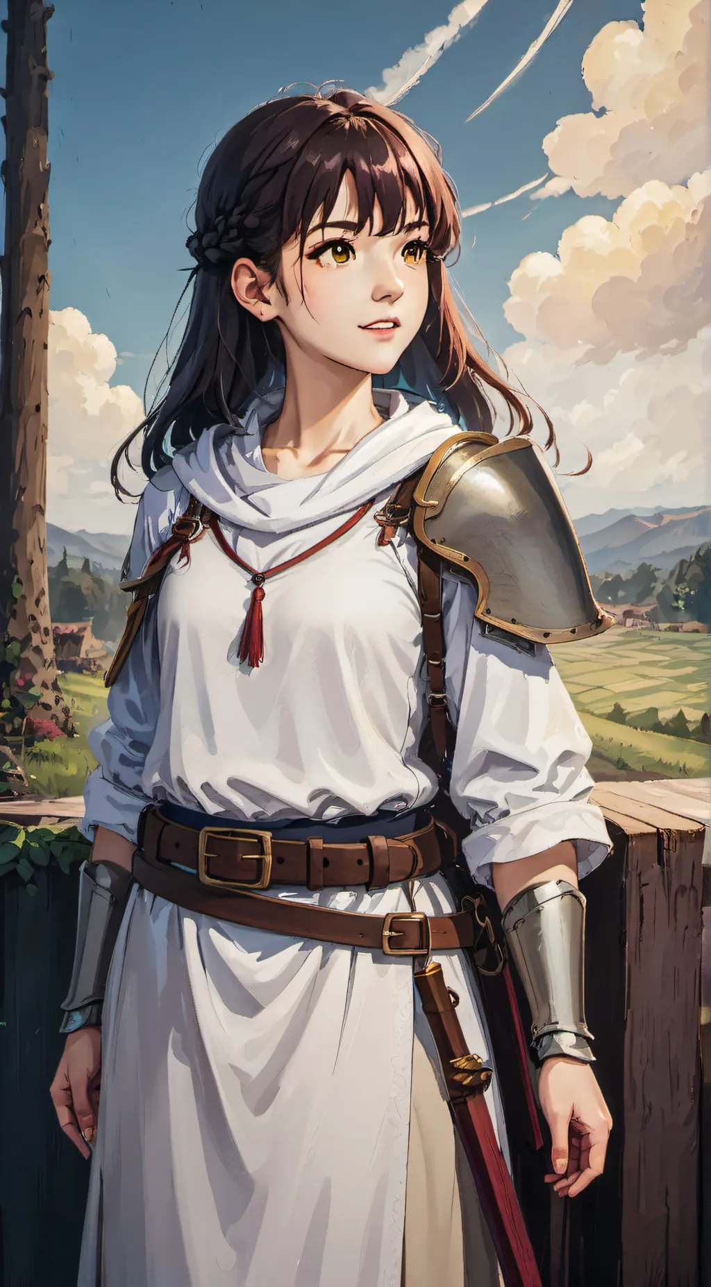 ai character: Rebakah  background