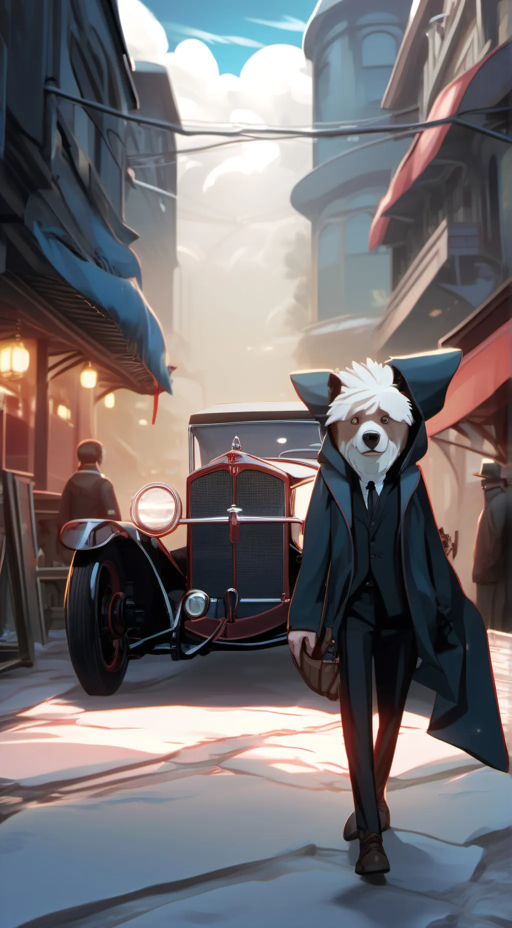 ai character: Dennis background