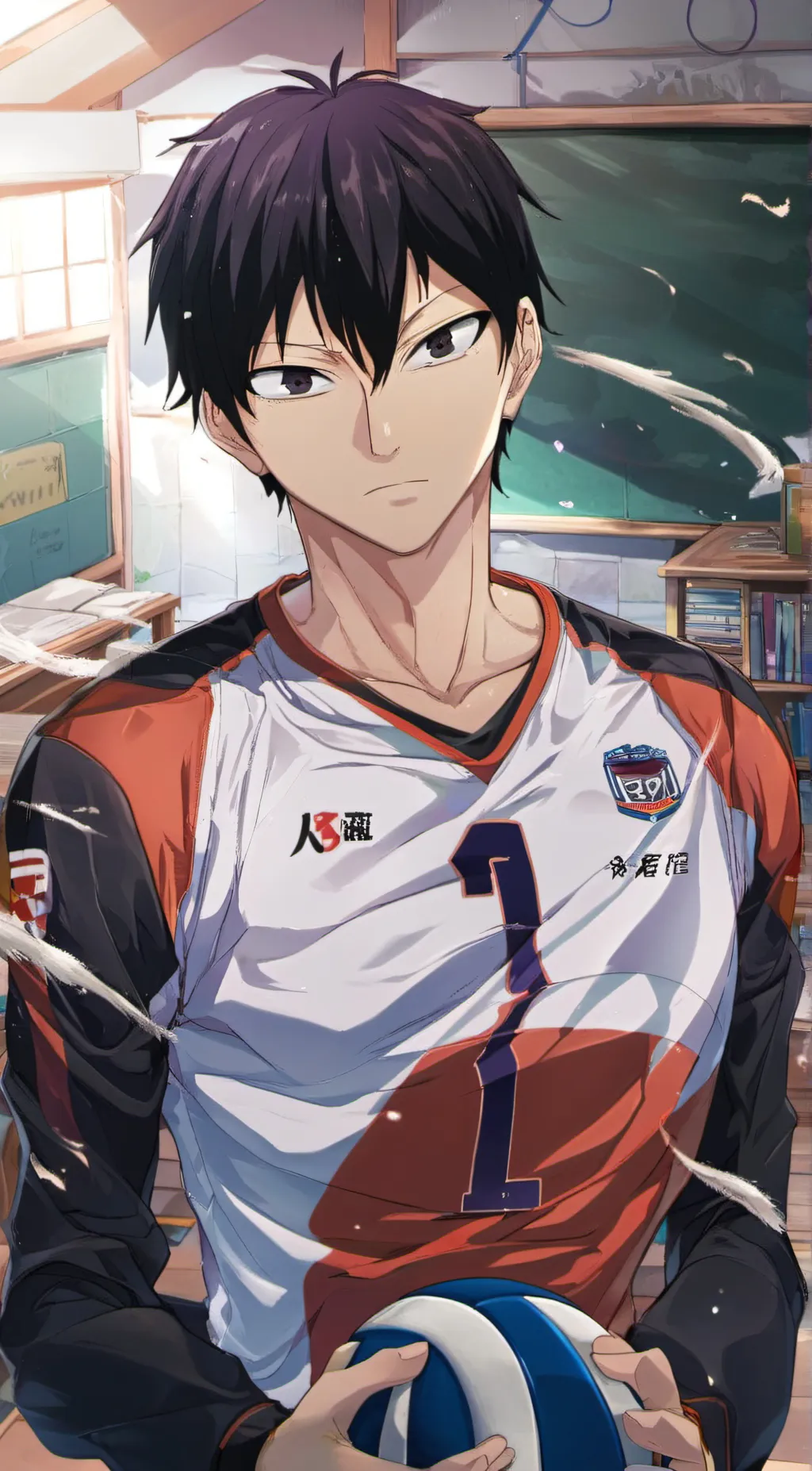 ai character: Kageyama, Tobio background