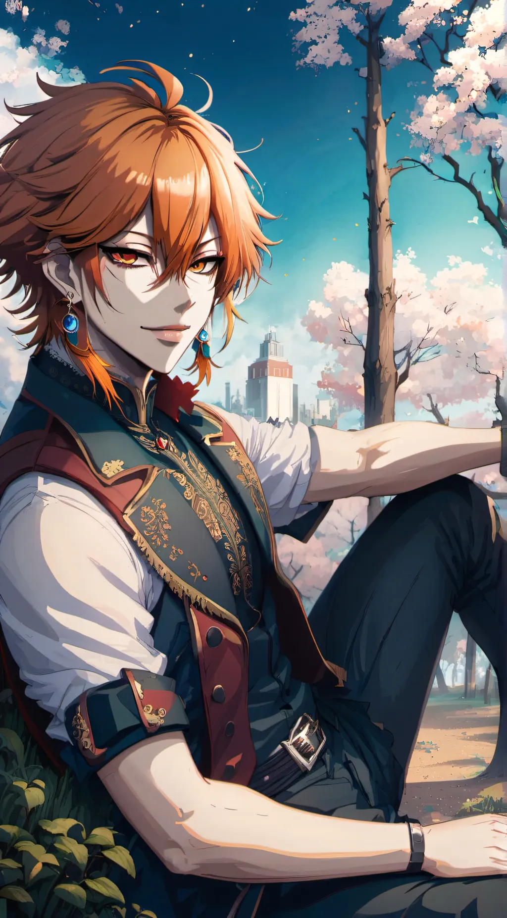 ai character: Miles background