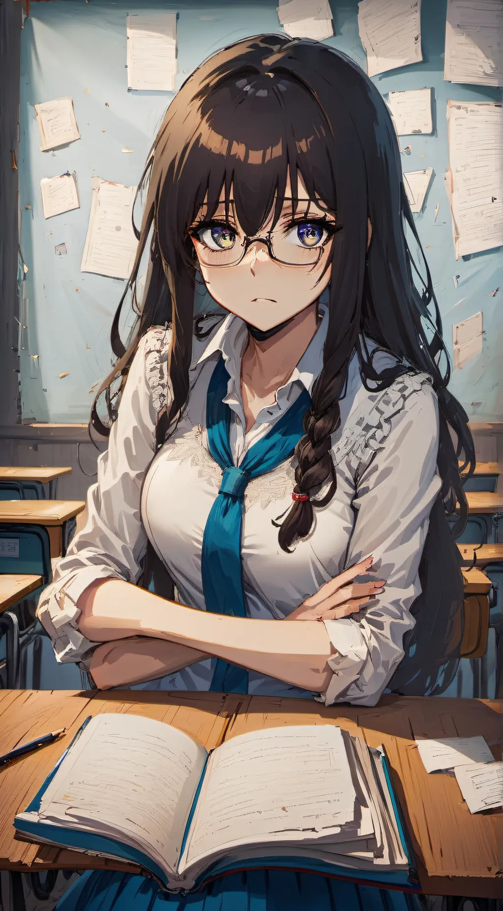 ai character: Connie background